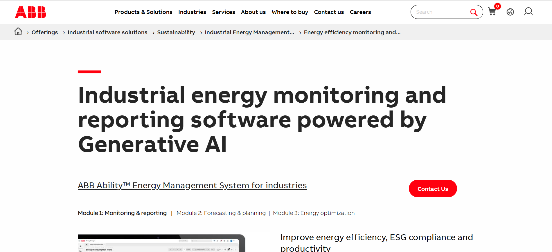 ABB Ability™ Website