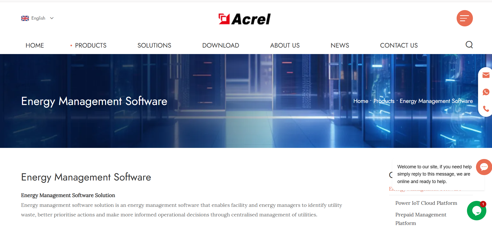 Acrel Website