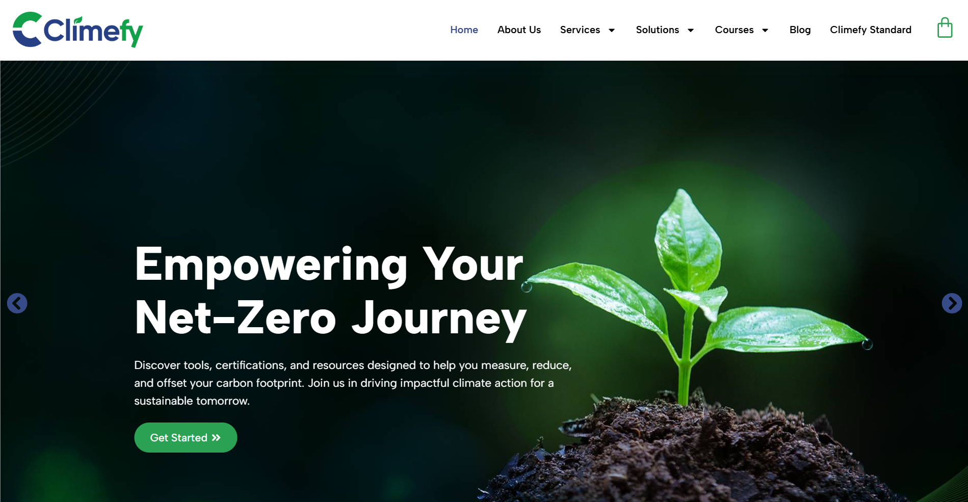Climefy Website