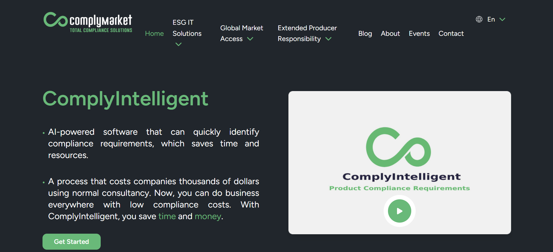 ComplyMarket Website