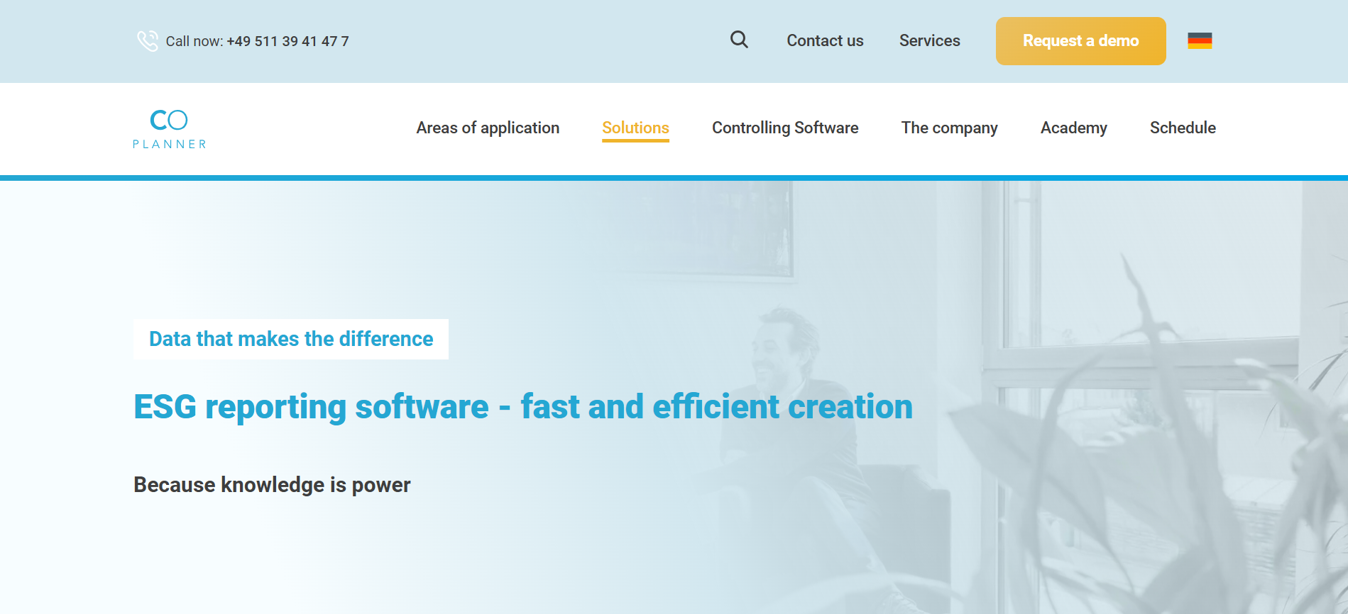 CoPlanner ESG Reporting Website