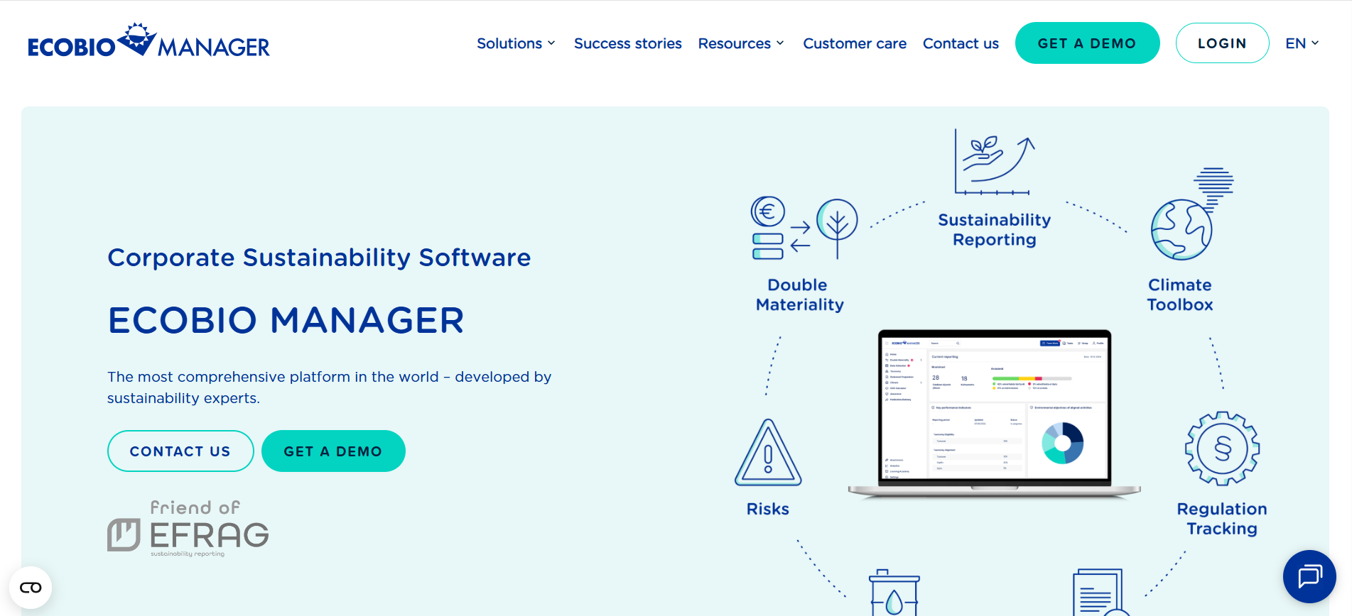 EcoBioManager Website