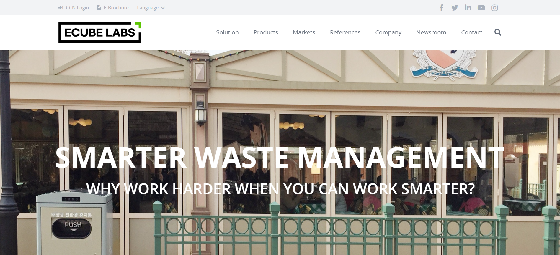Ecube Labs Website