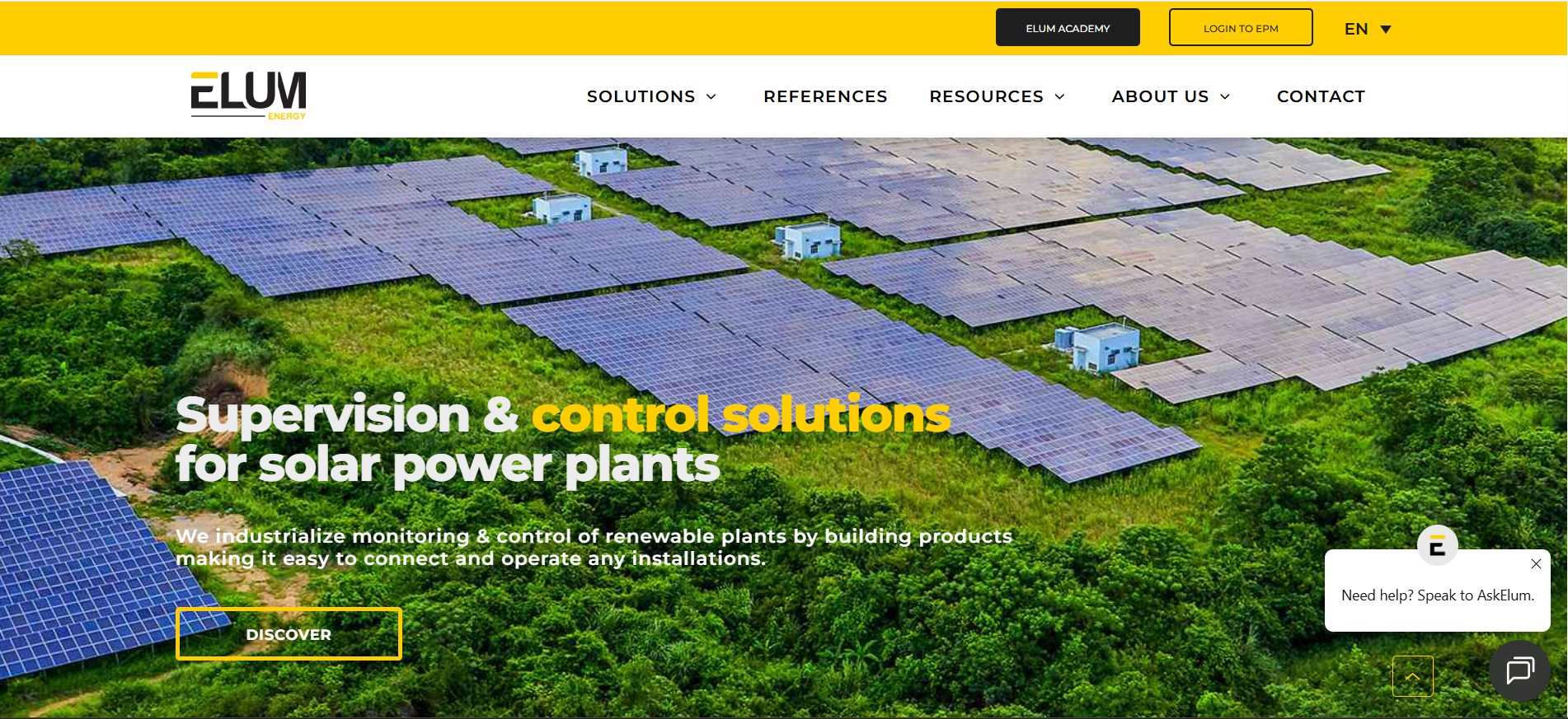 Elum Energy Website
