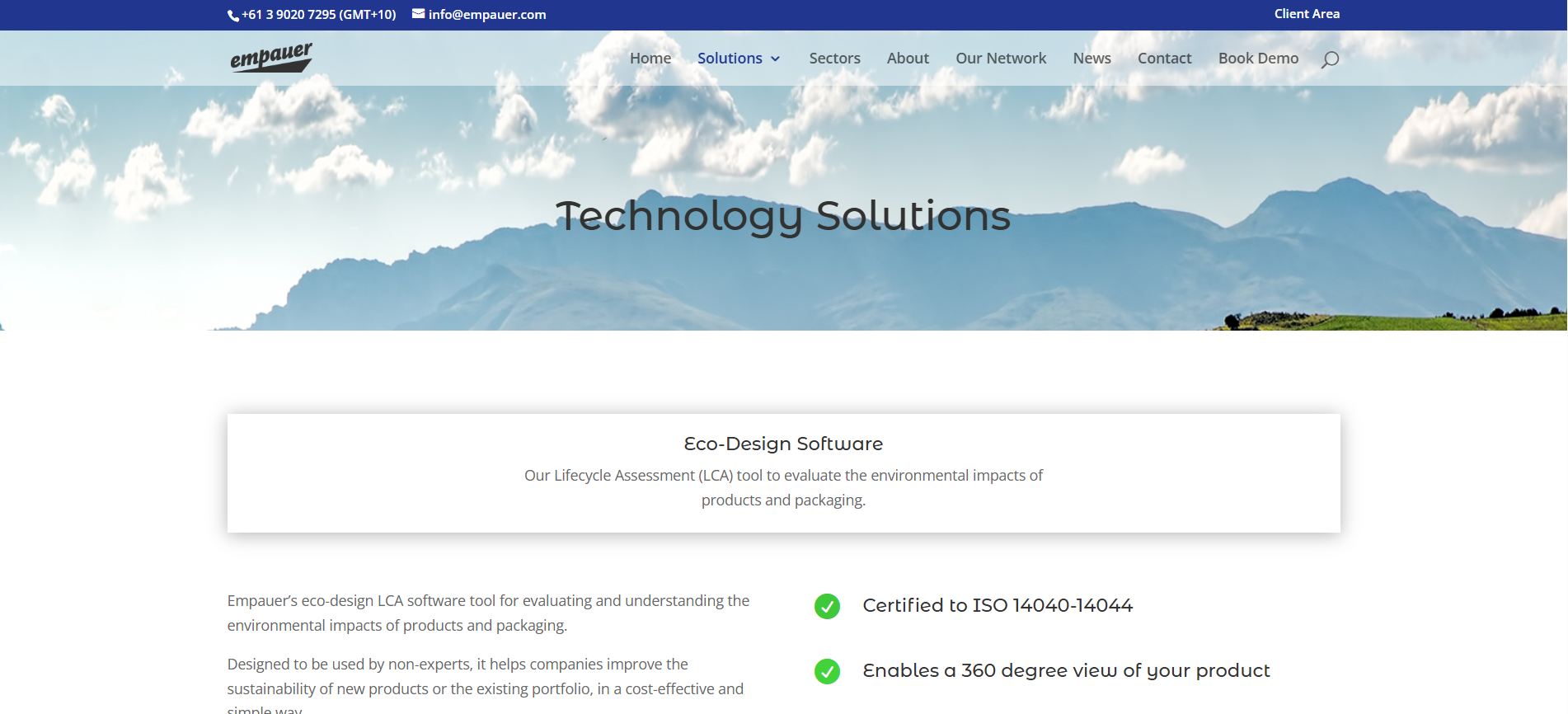 Empauer Website