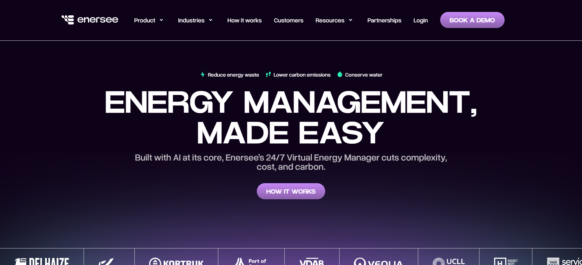 Enersee AI website