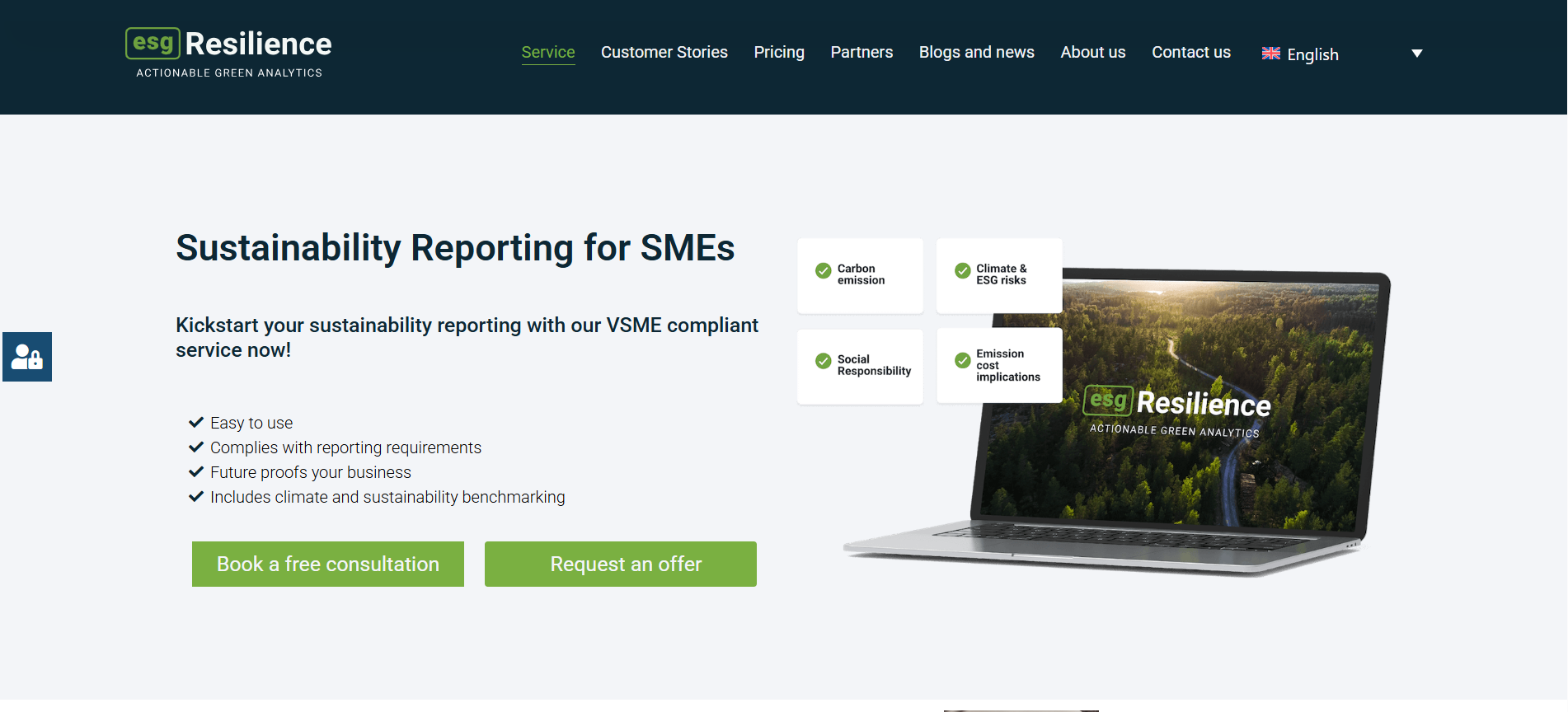 ESG Resilience Website