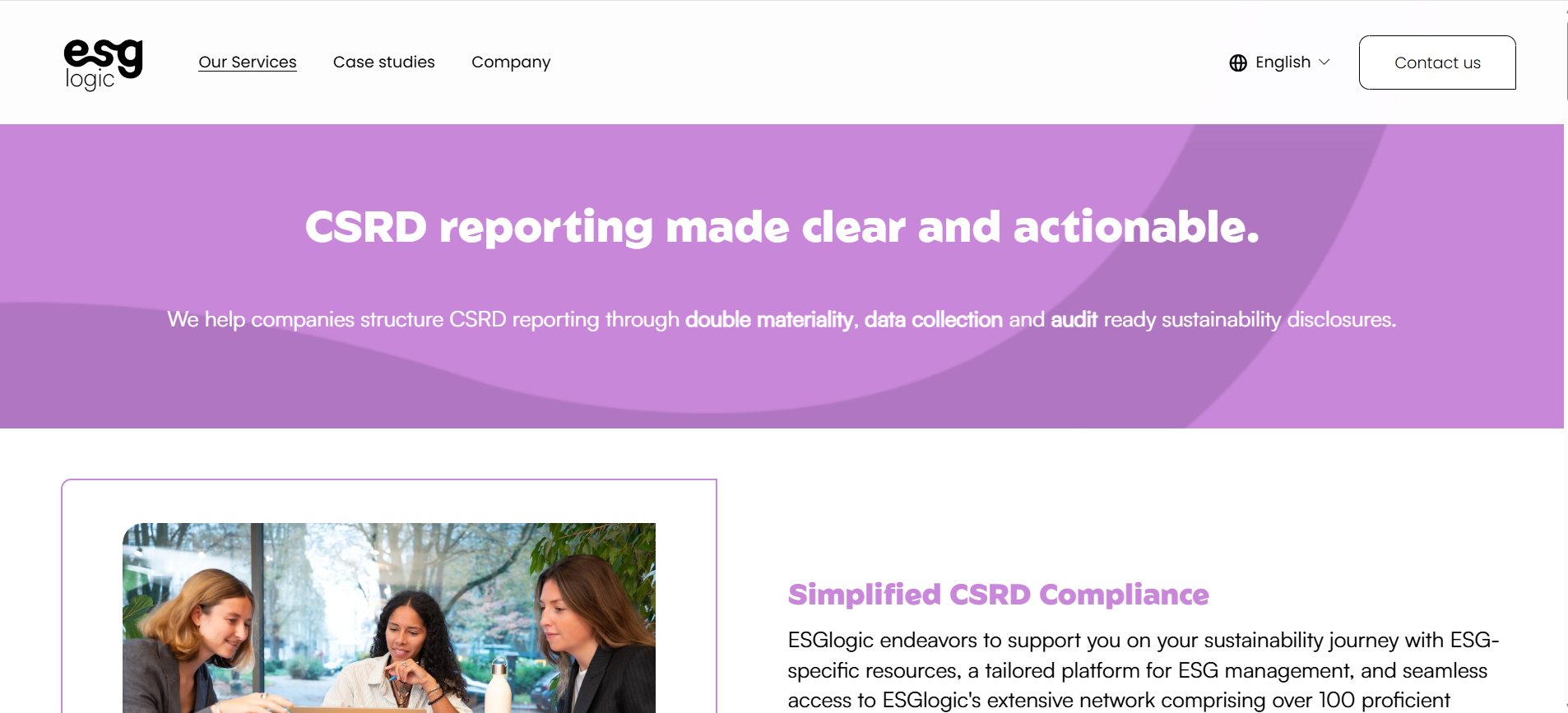 ESGlogic Website
