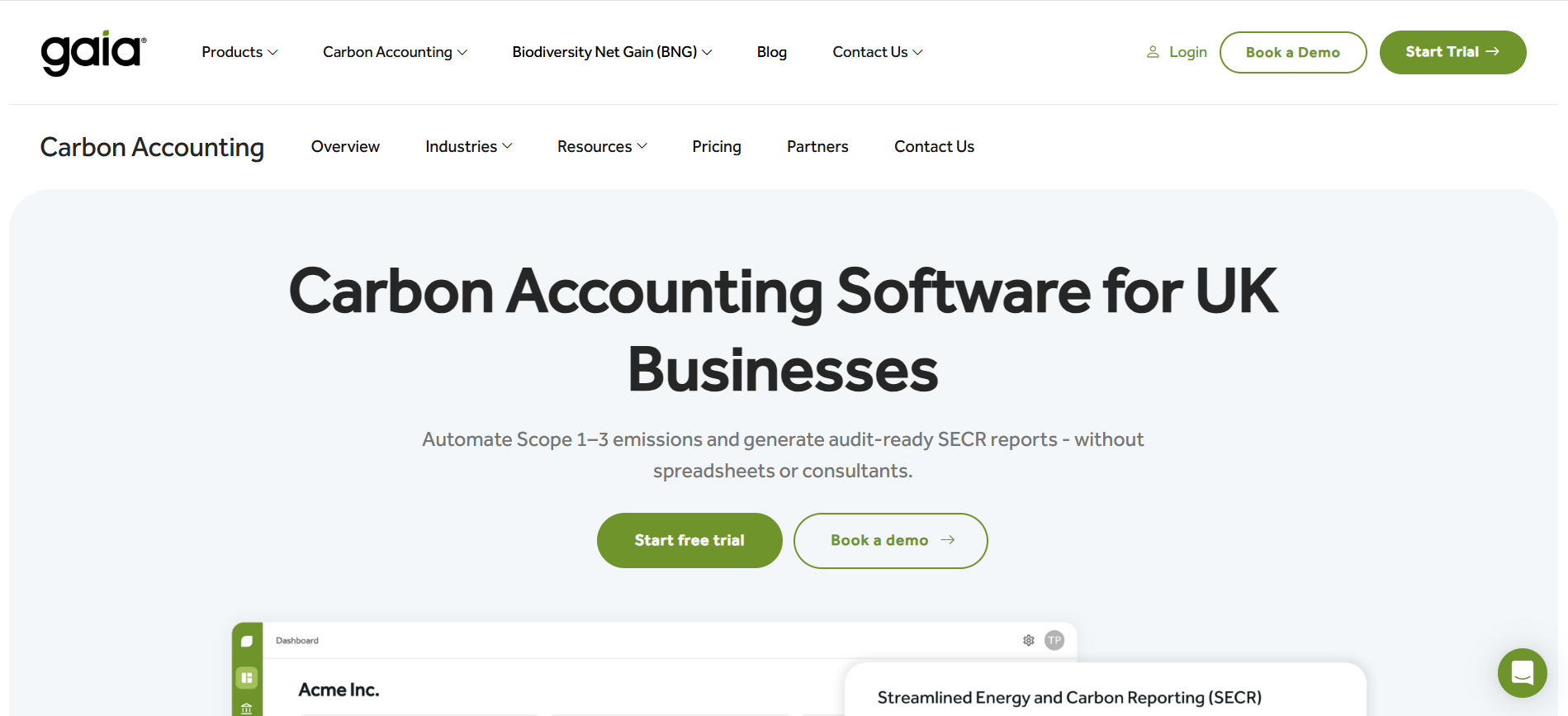 Gaia Website