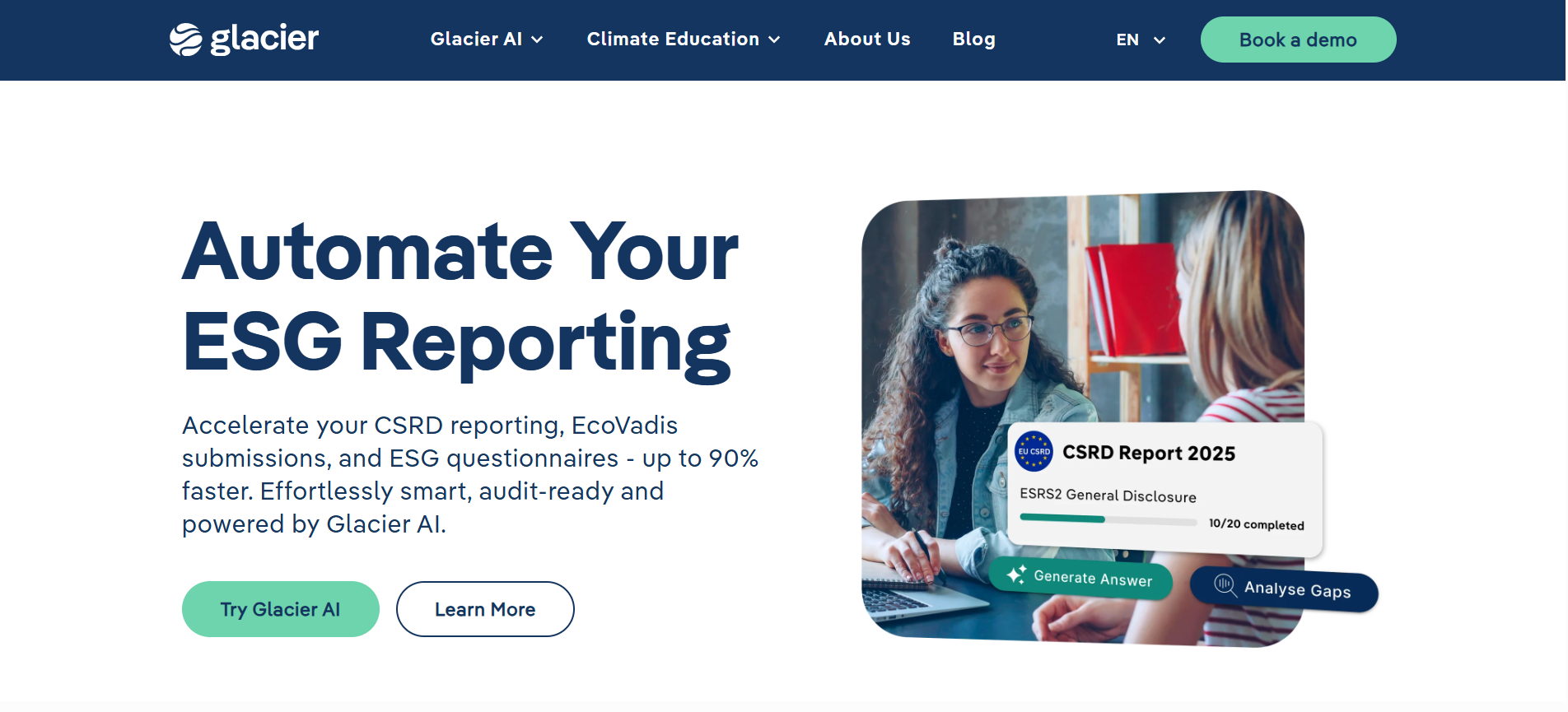 Glacier Website