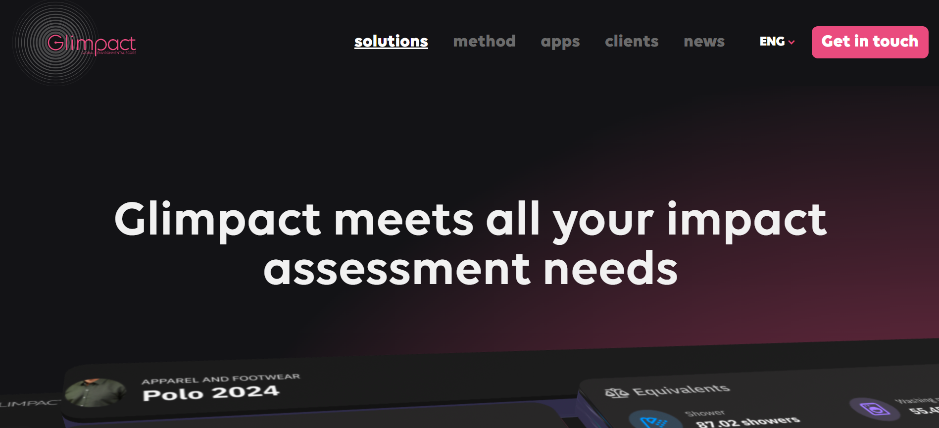 Glimpact Website