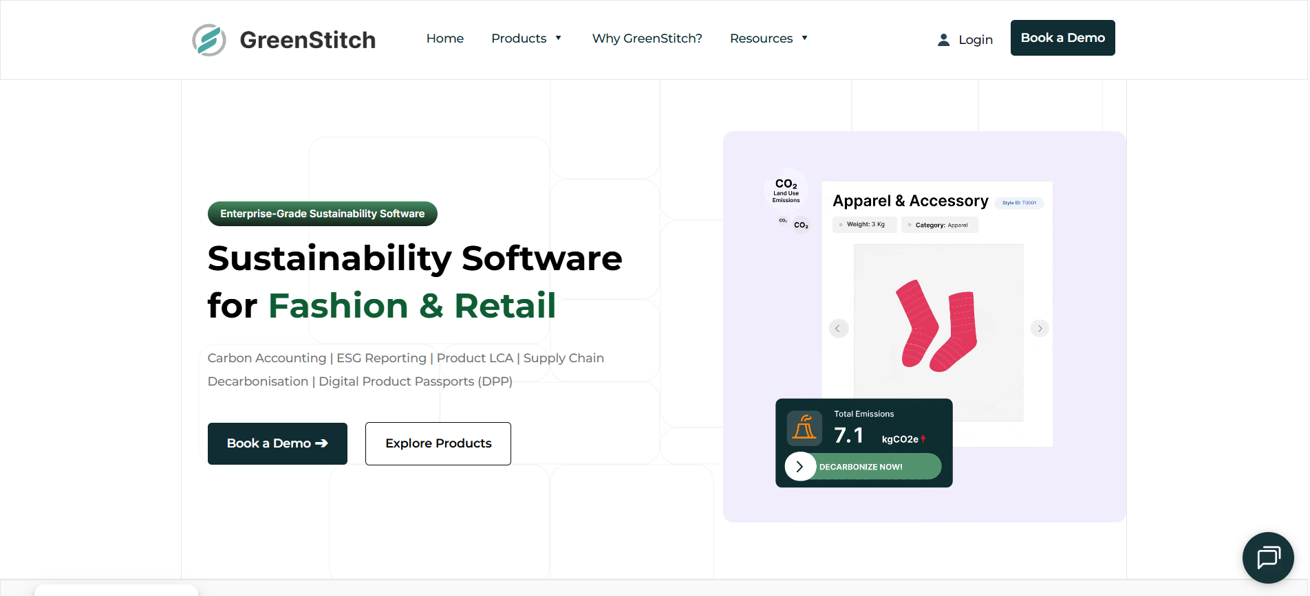 GreenStitch Website