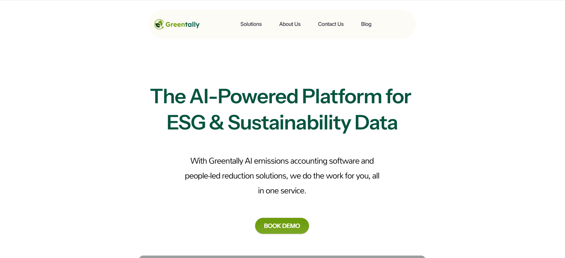 Greentally Website