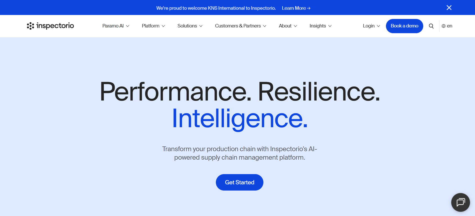 Inspectorio Website