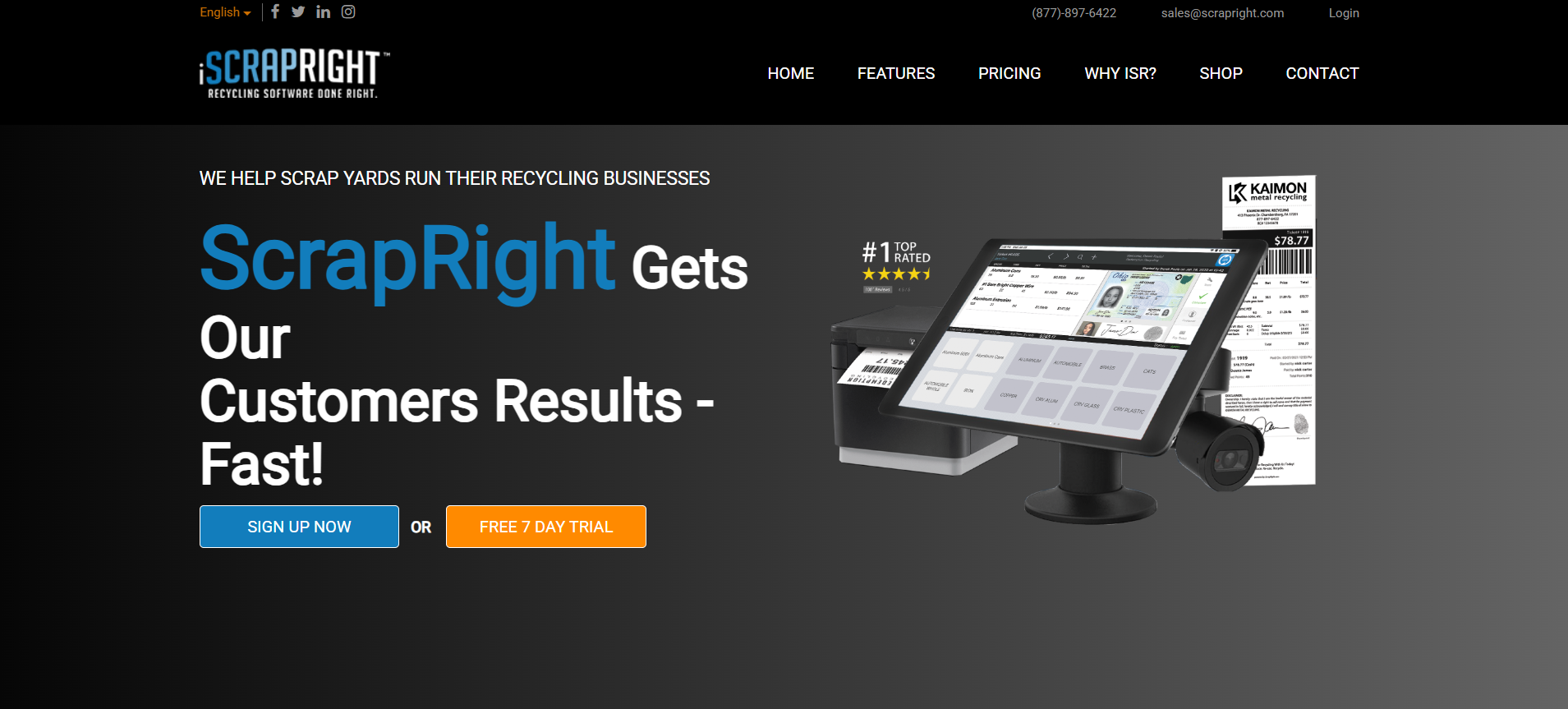 iScrapRight Website