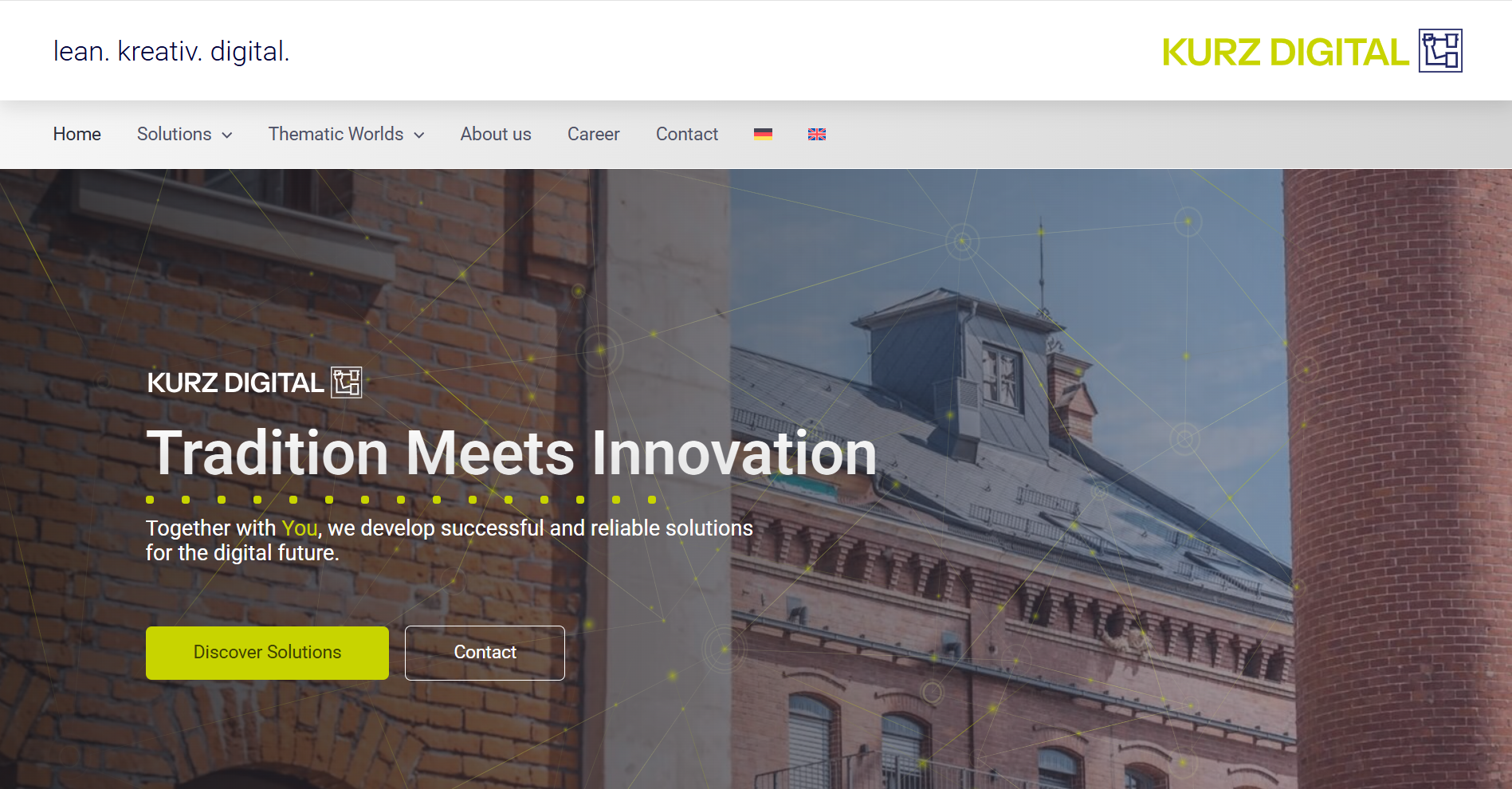Kurz Digital Website