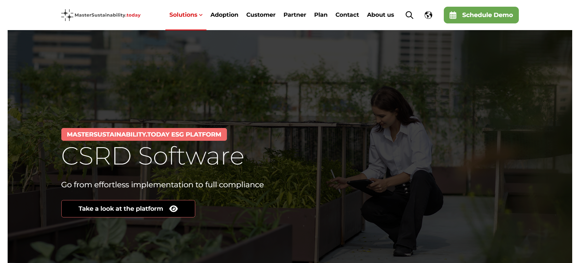 Master Sustainability Today Website