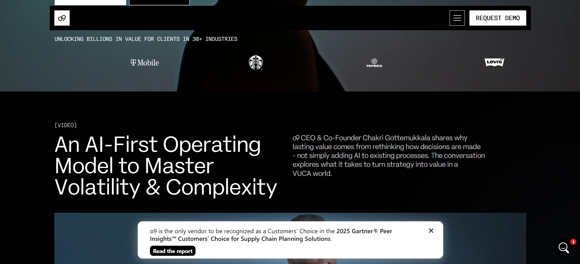 o9 Solutions Website