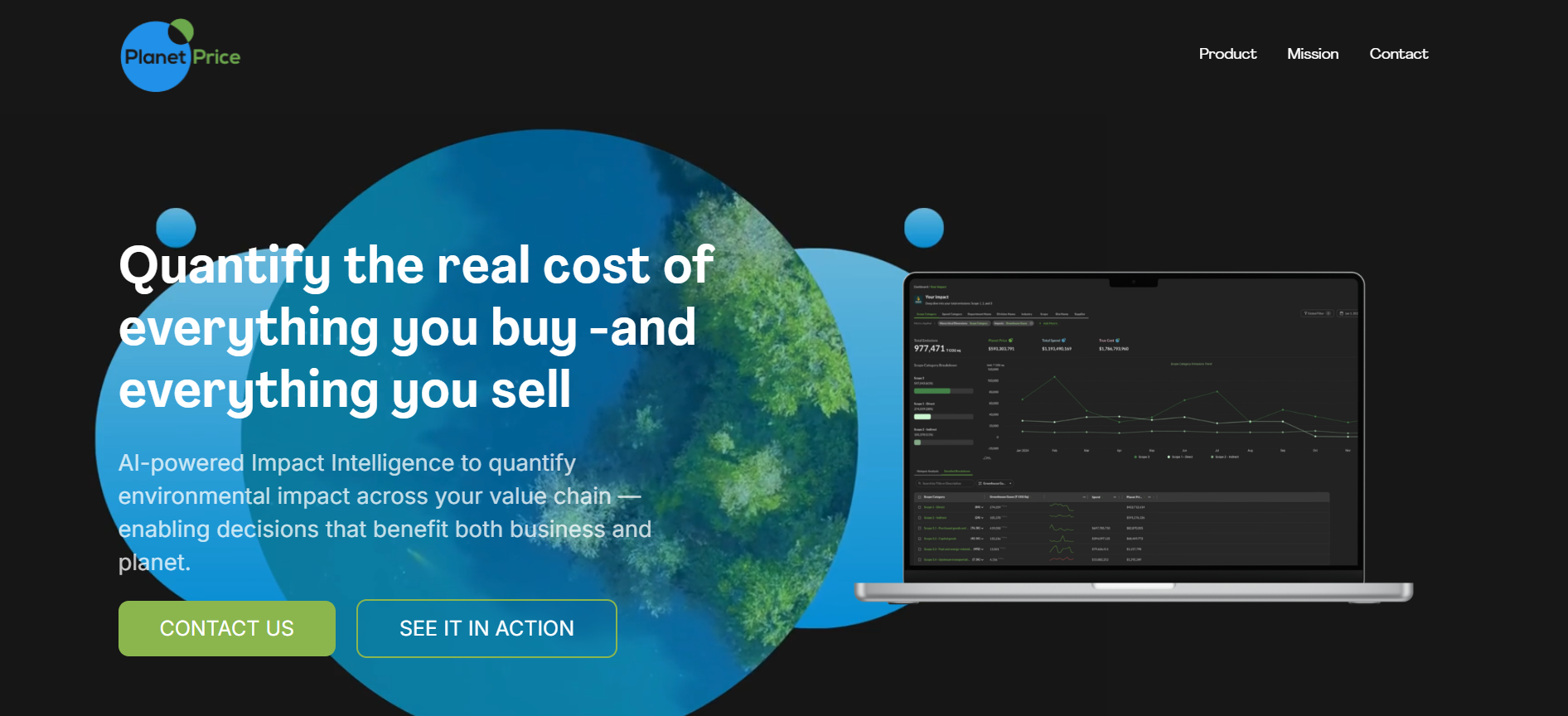 Planet Price Website