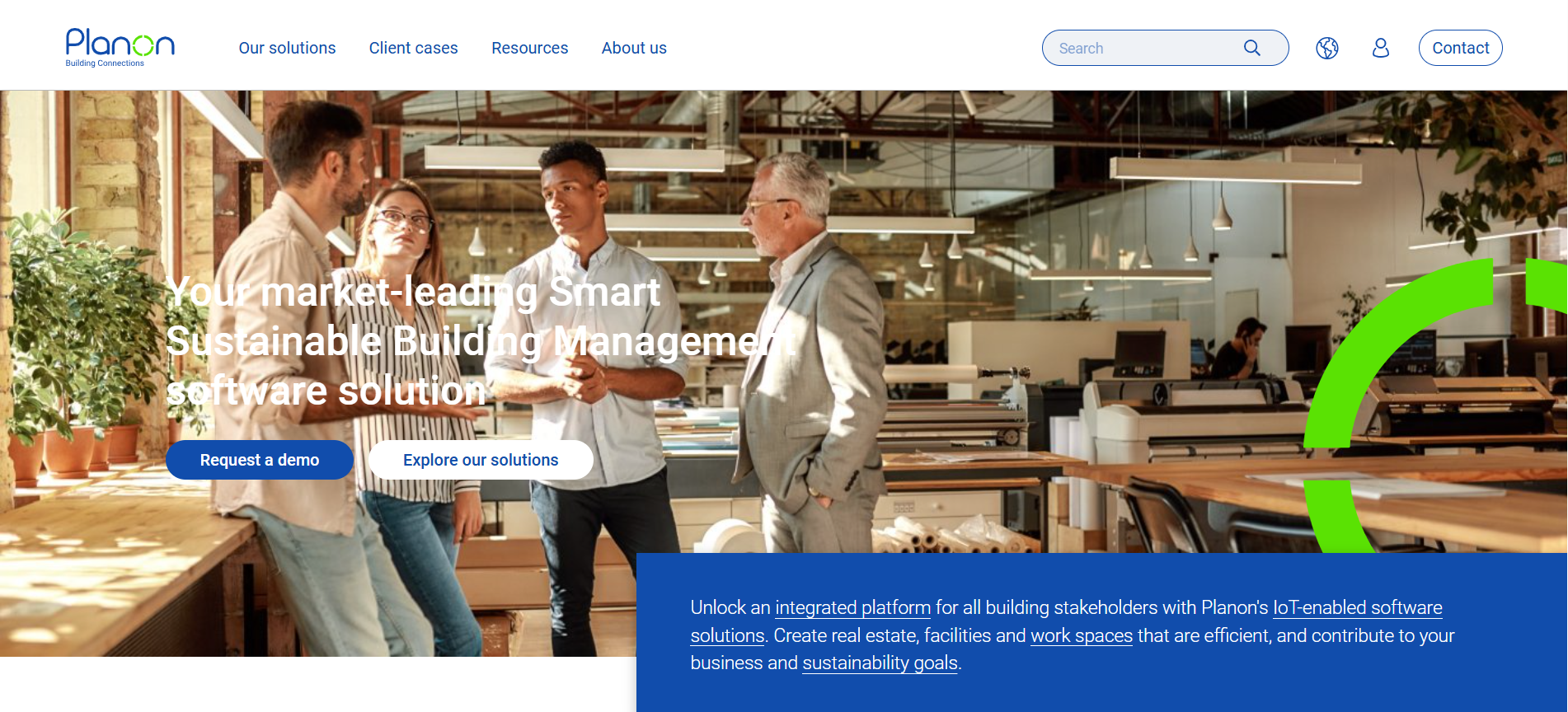 Planon Website