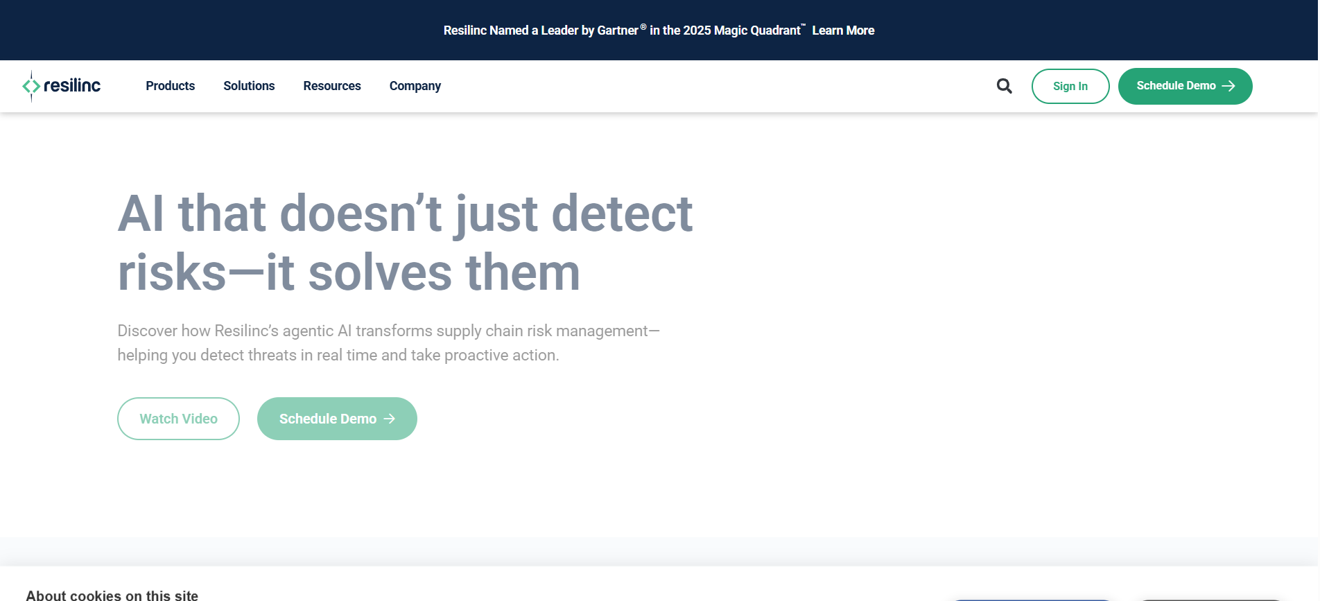 Resilinc Website