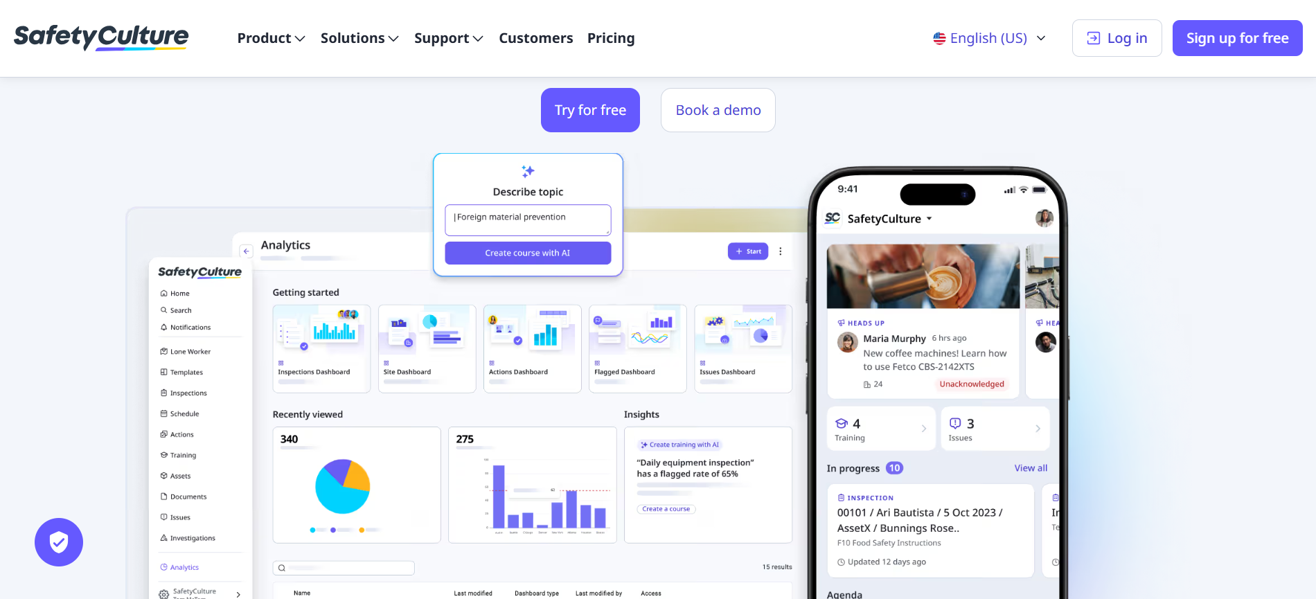 SafetyCulture Website