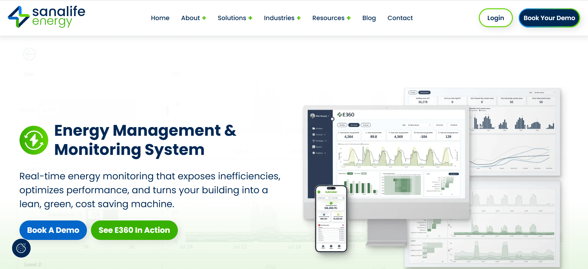 SanaLife Energy Website