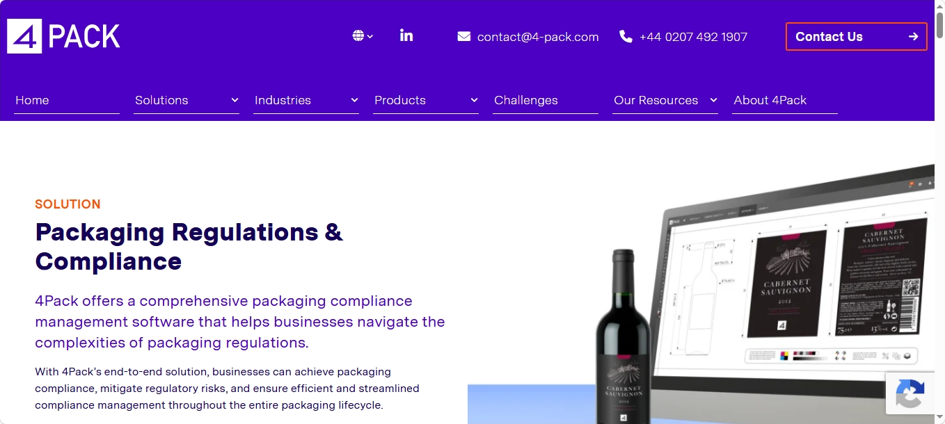 4Pack website