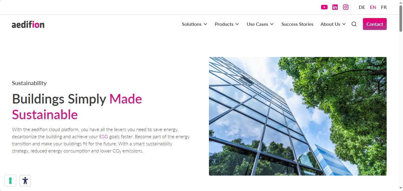 aedifion website