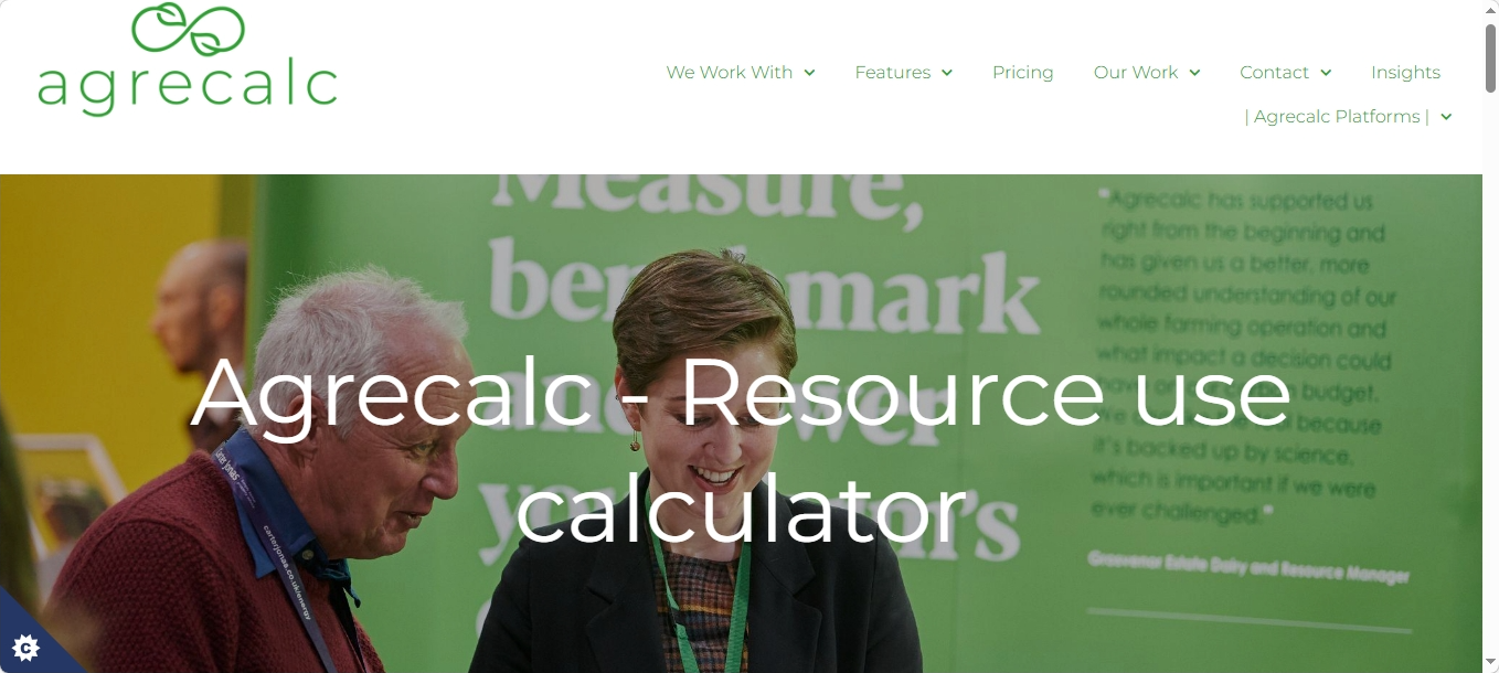 Agrecalc website