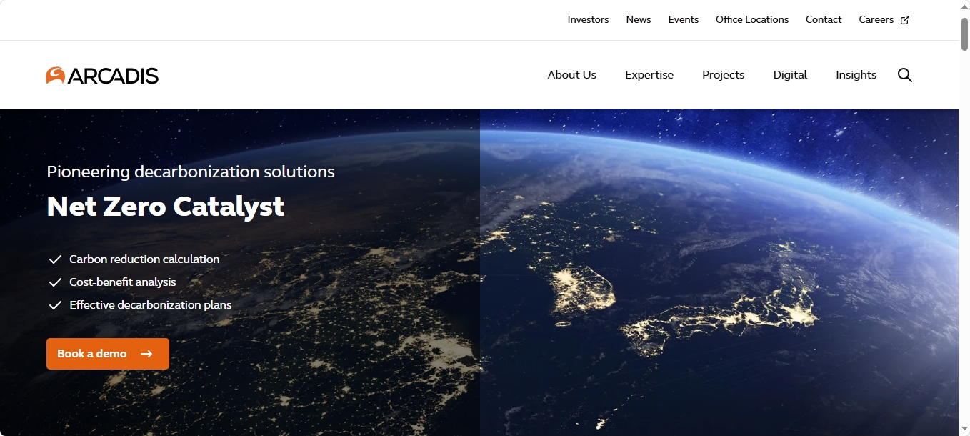 Arcadis website