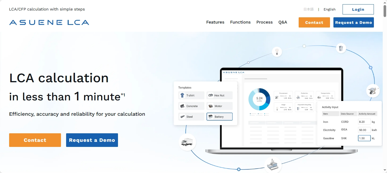 ASUENE website