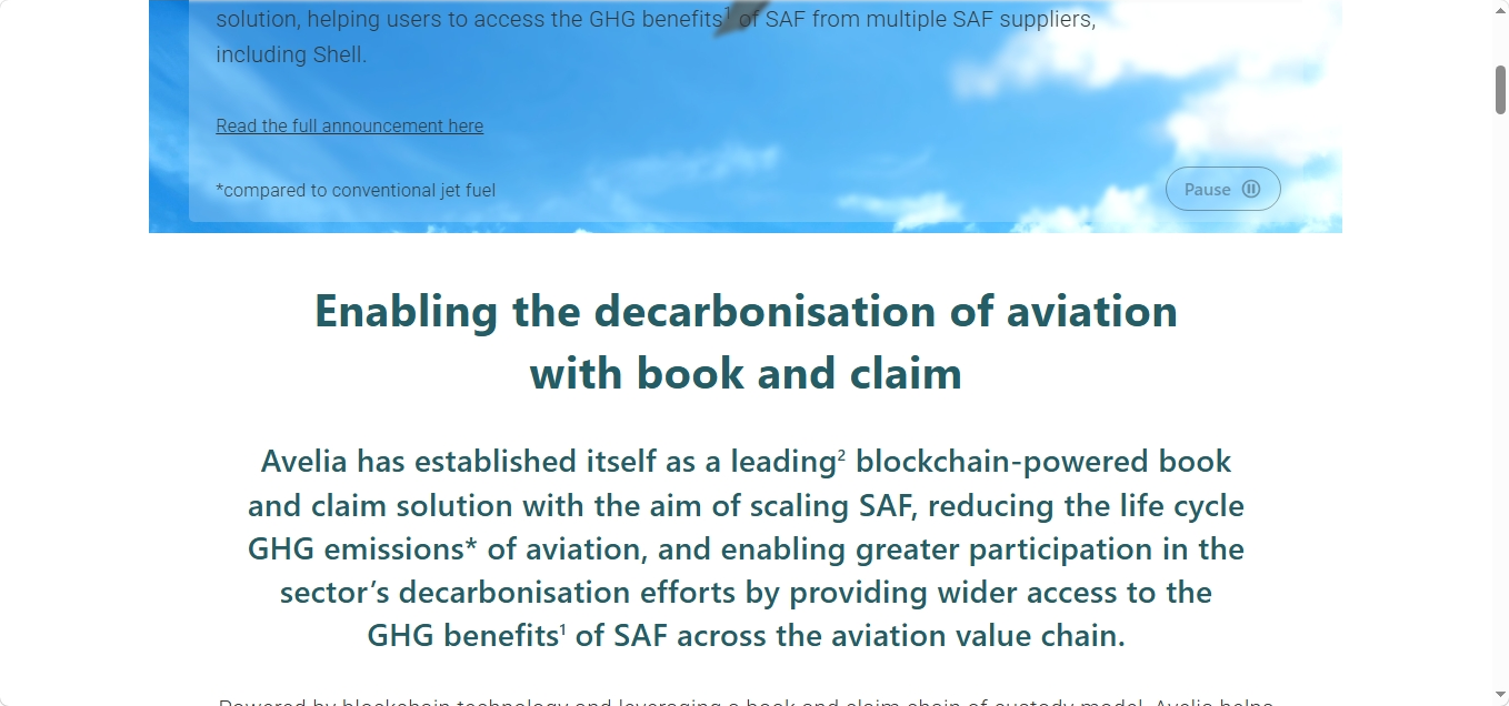 Avelia website
