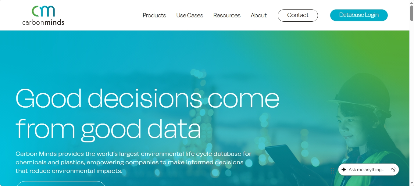 Carbon Minds website