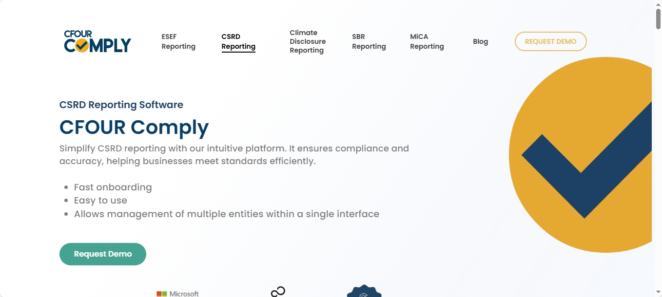 CFour Comply website