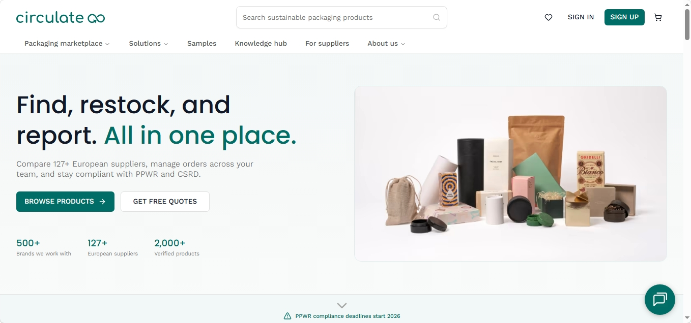 Circulate website