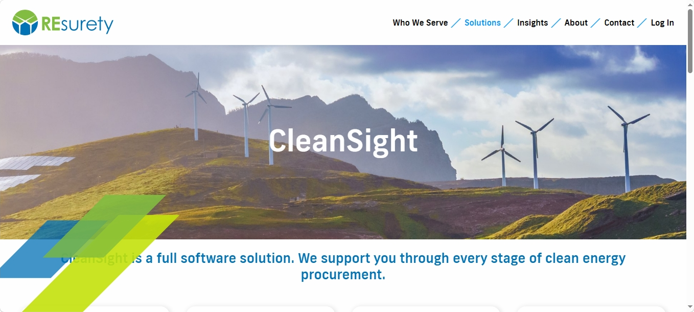 CleanSight website