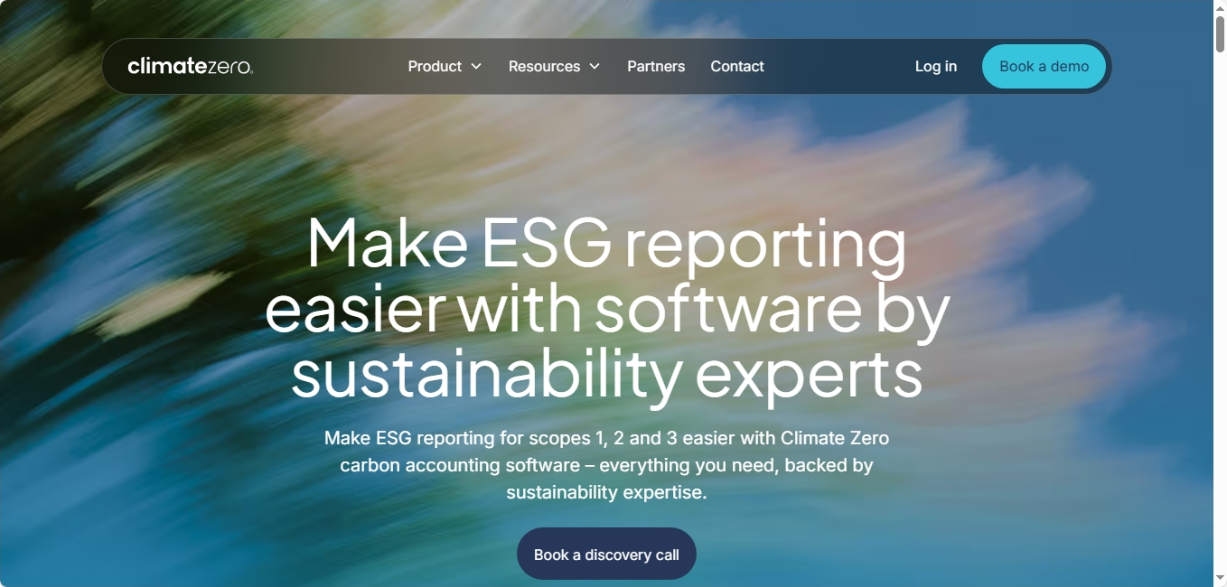 Climate Zero website