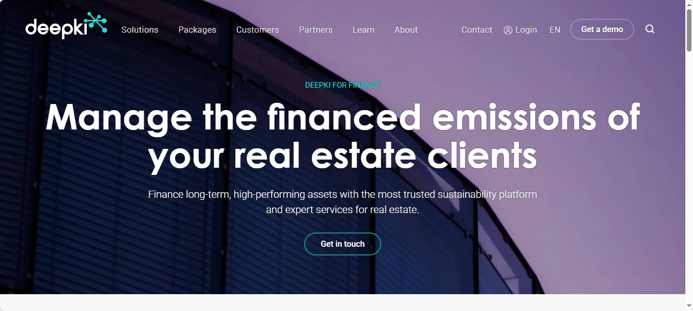 Deepki website