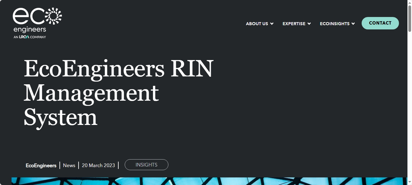 Ecoengineers website