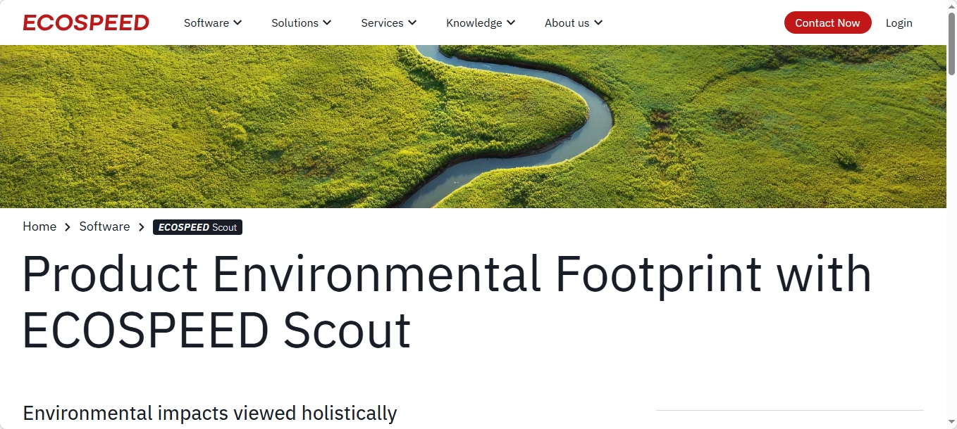 ECOSPEED website