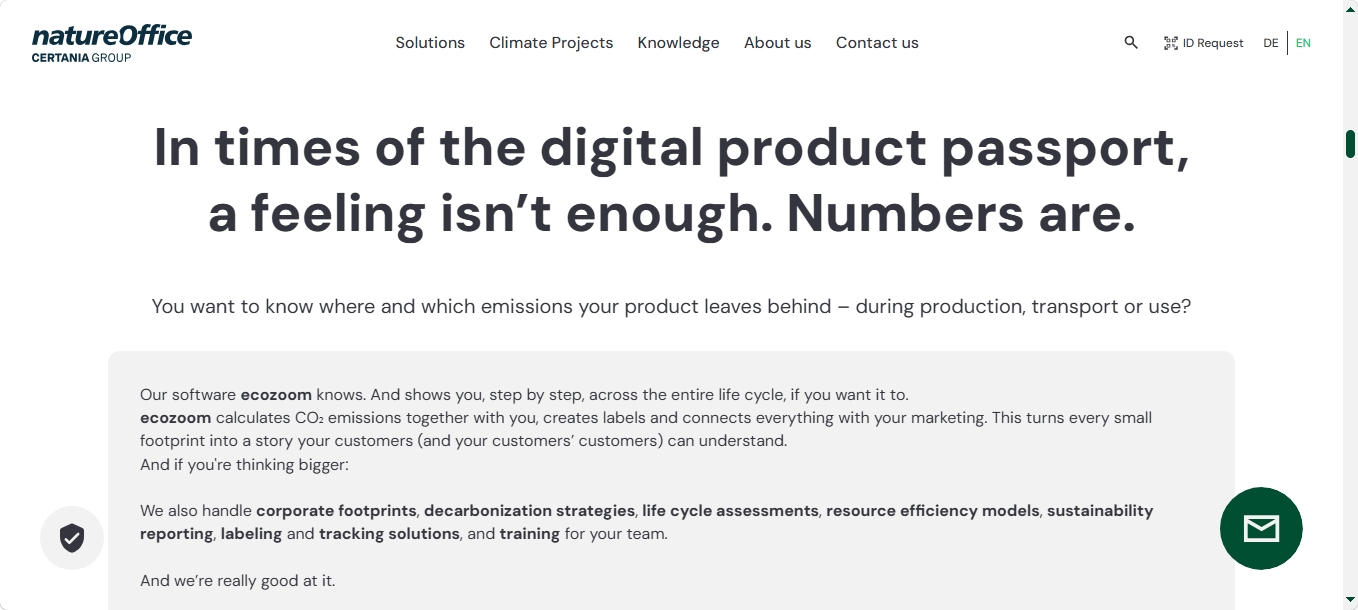 natureOffice website