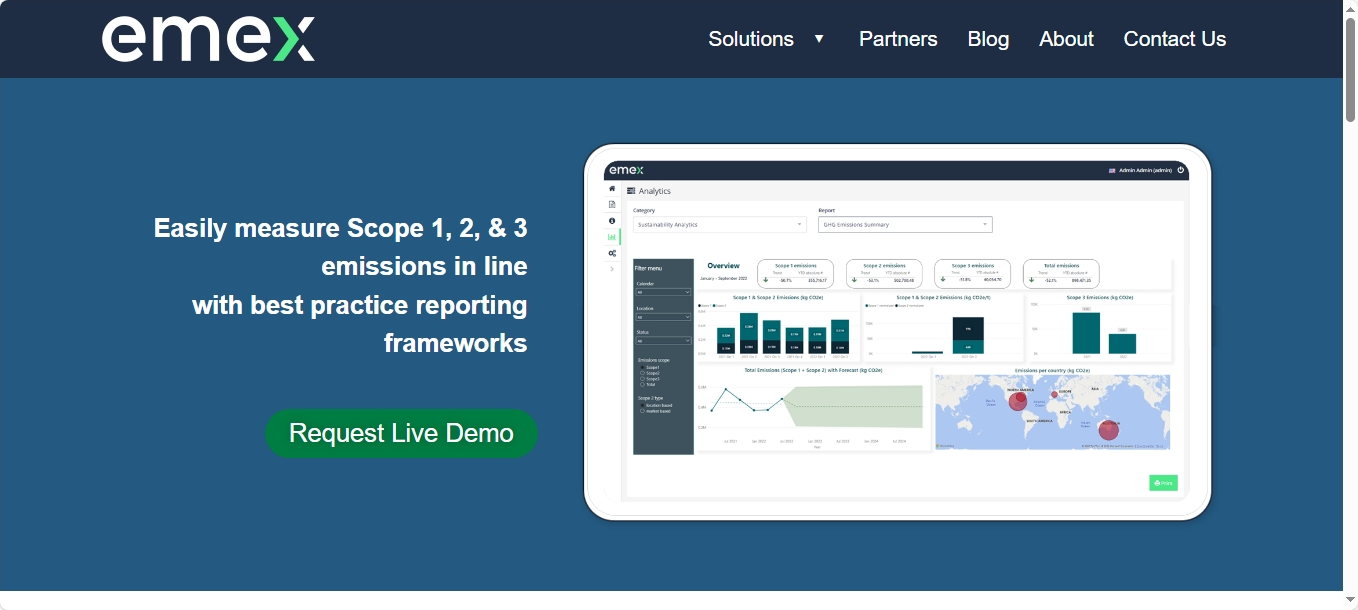 Emex website