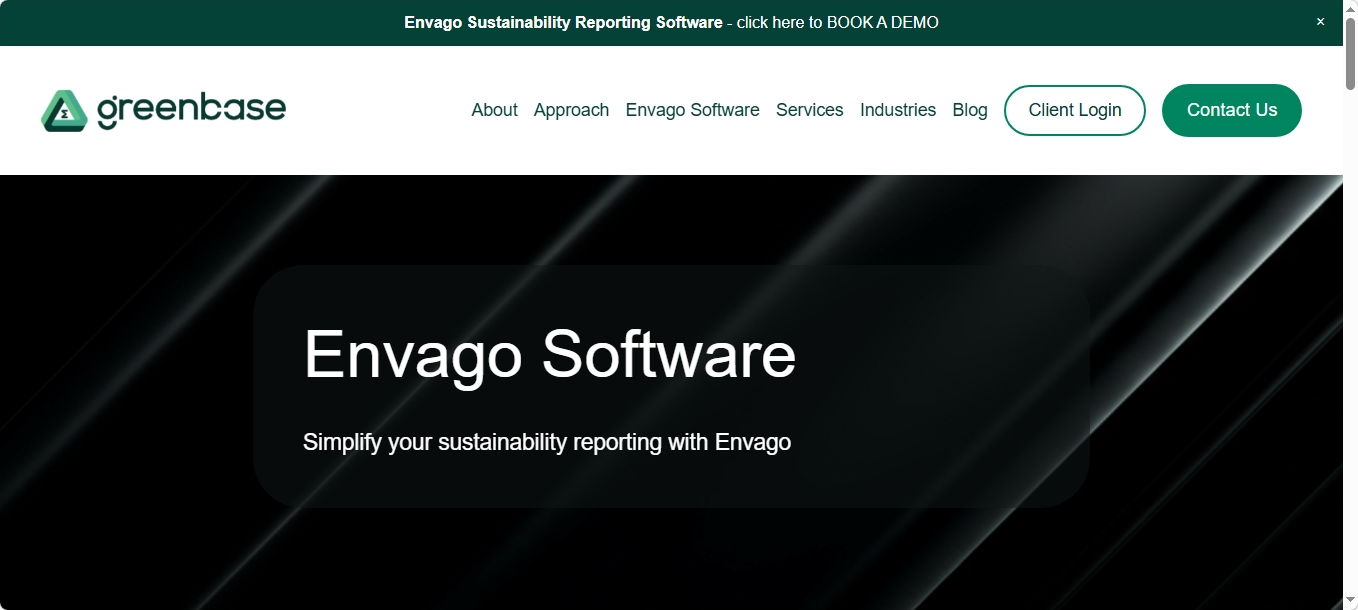 Envago website