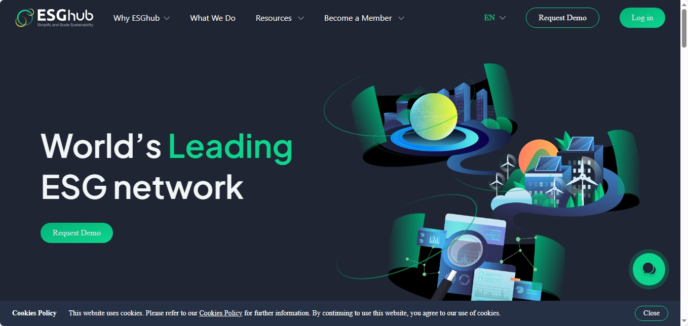 ESGhub website