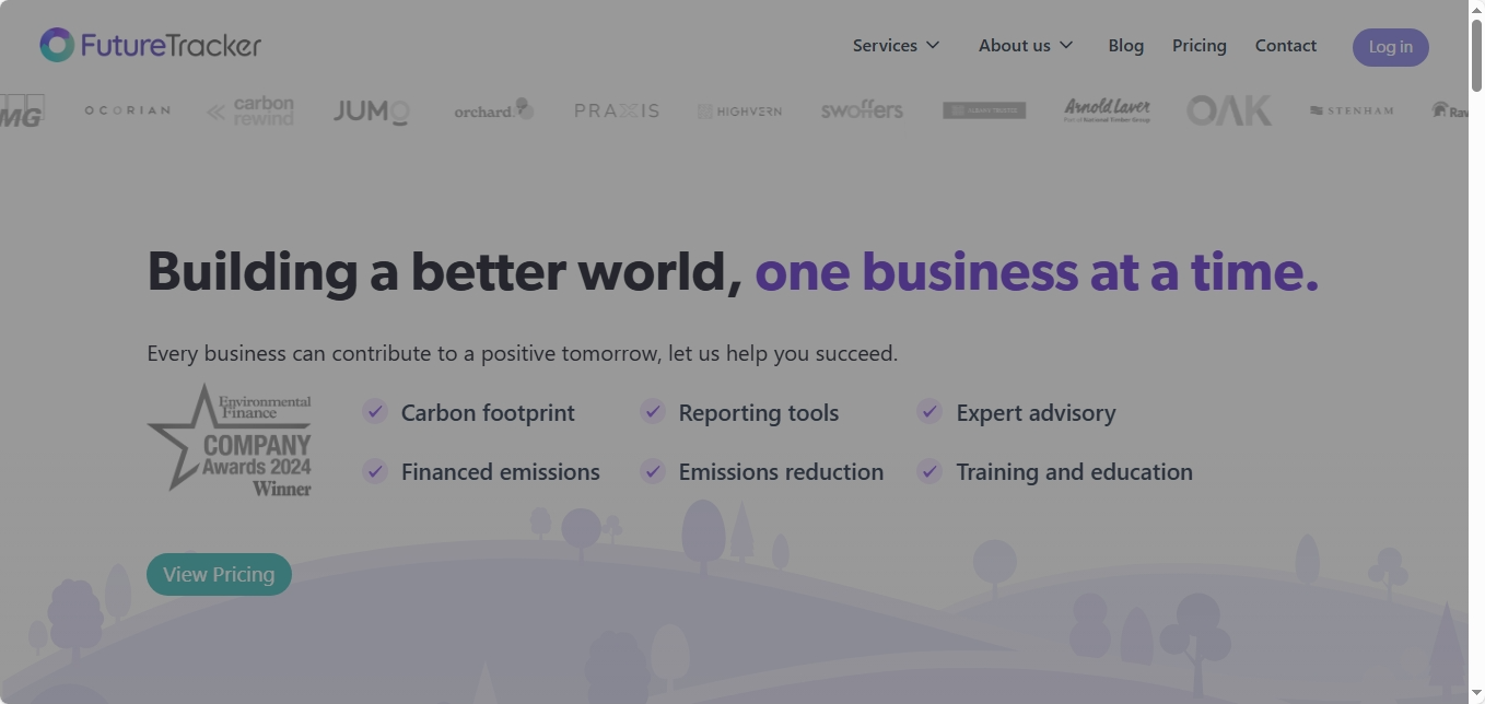 FutureTracker website
