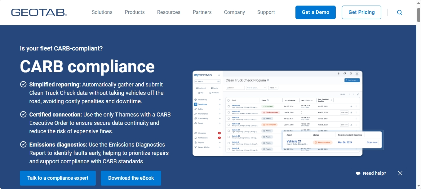 Geotab website