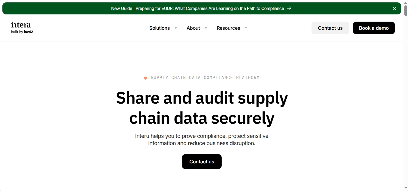 Interu website