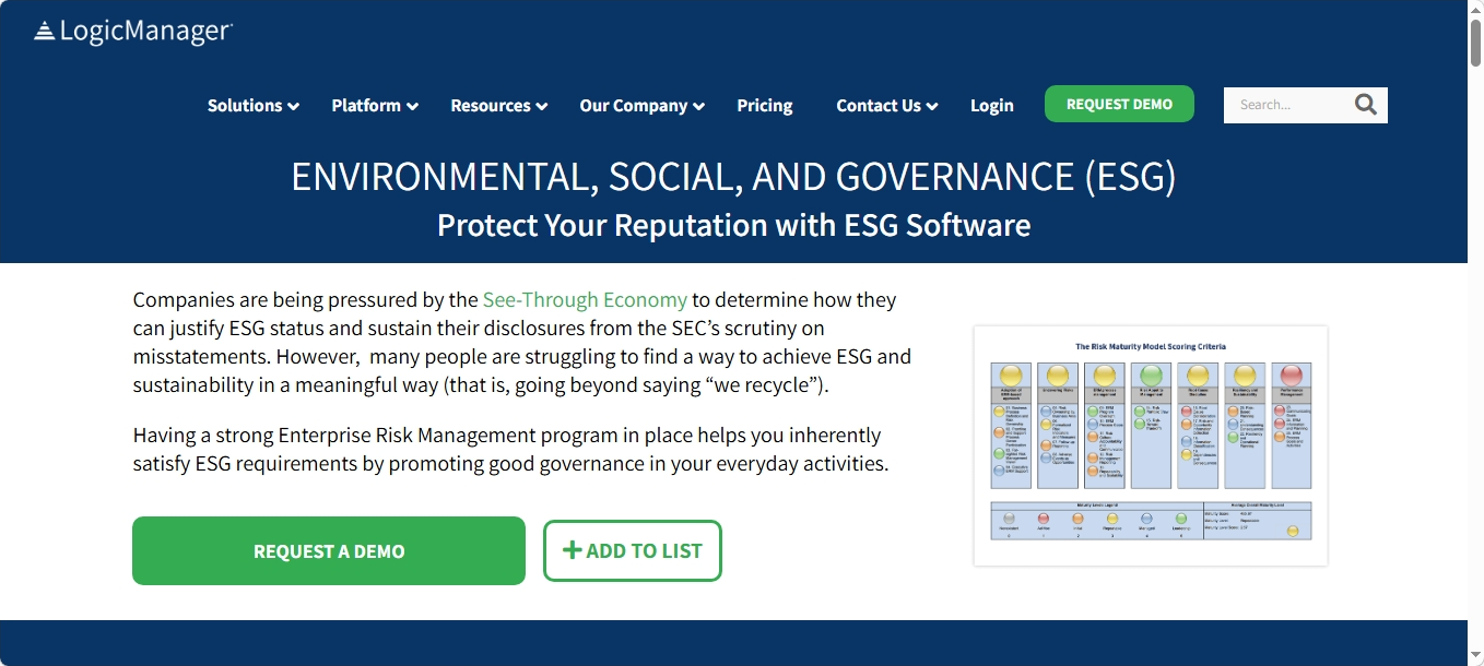 LogicManager website