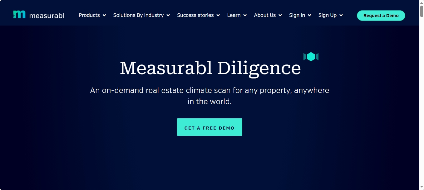 Measurabl website